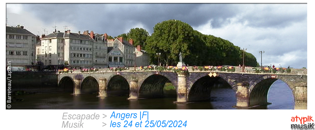 Angers en France où se déroule le Levitation.