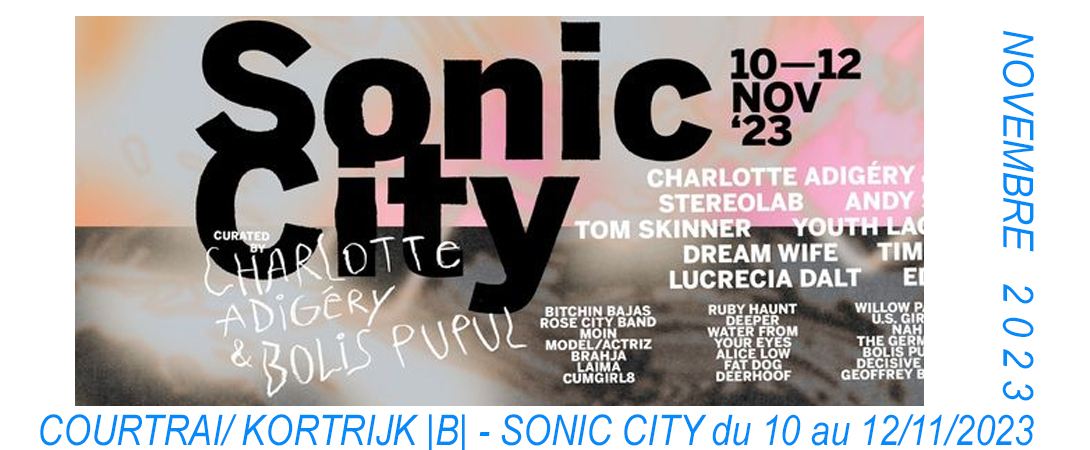 Sonic City à Courtrai/Kortrijk en Belgique.