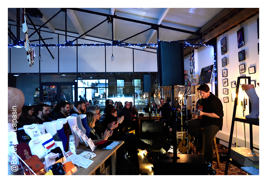 Geoffrey LE GOAZIOU en concert le 22 janvier 2023 aux Trois Tricoteurs à Roubaix en France, pour le We Loft Music 