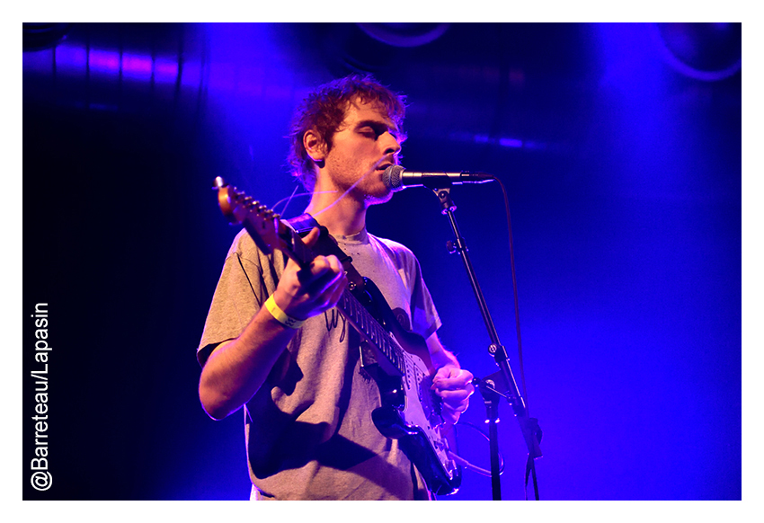 Kiran LEONARD en concert le 13 novembre 2022 au Sonic City à Courtrai/Kortrijk en Belgique