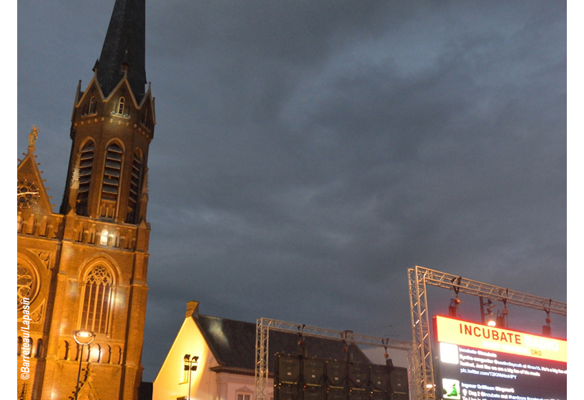 Des photos de l'atmosphère de l'Incubate le 18 septembre 2015 à Tilburg aux Pays-Bas.