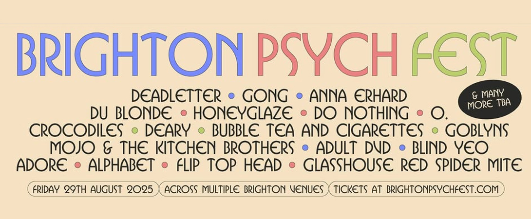 Manchester Psych Fest début septembre à Manchester au Royaume-Uni.